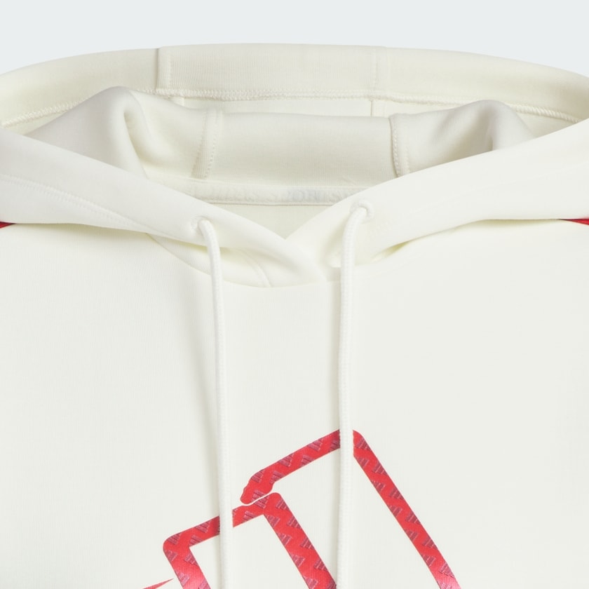 White CNY Hooded Sweatshirt