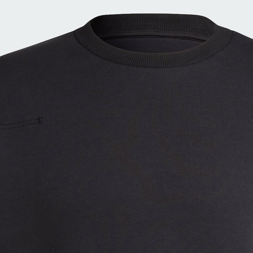Black Lounge Fleece Sweatshirt
