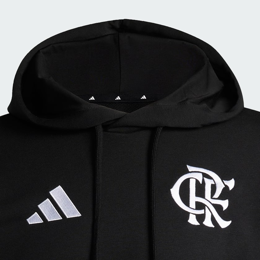 Preto Blusa Capuz CR Flamengo DNA