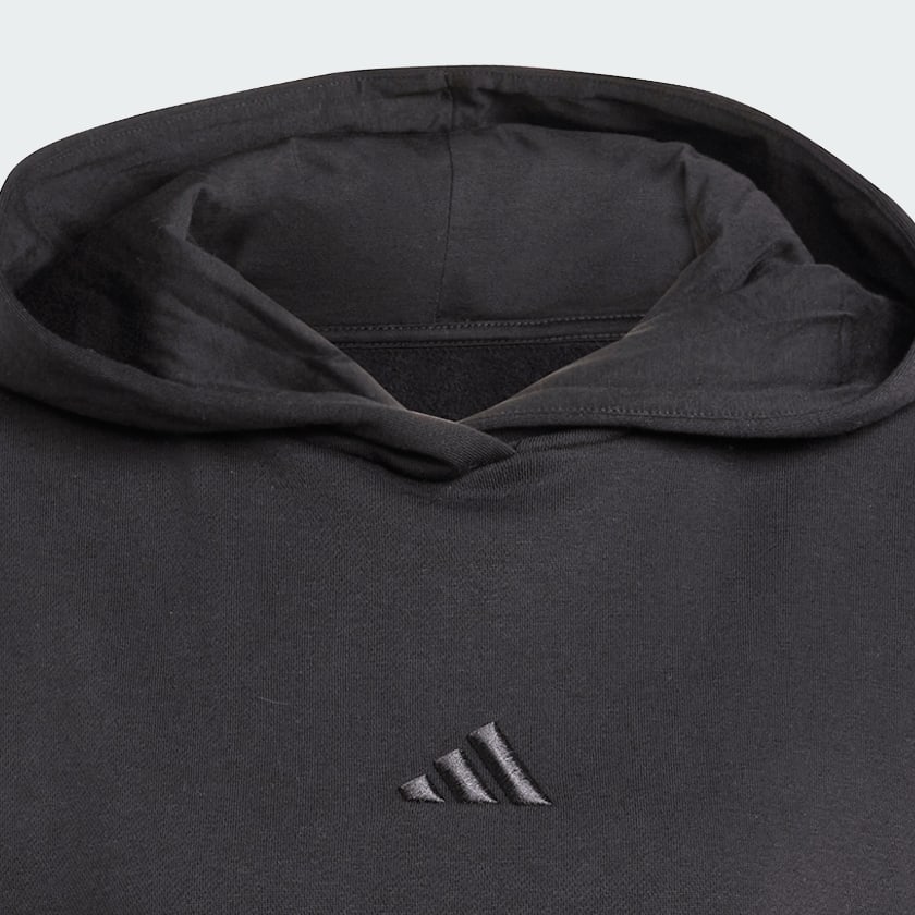 Black ALL SZN Fleece Loose Hoodie