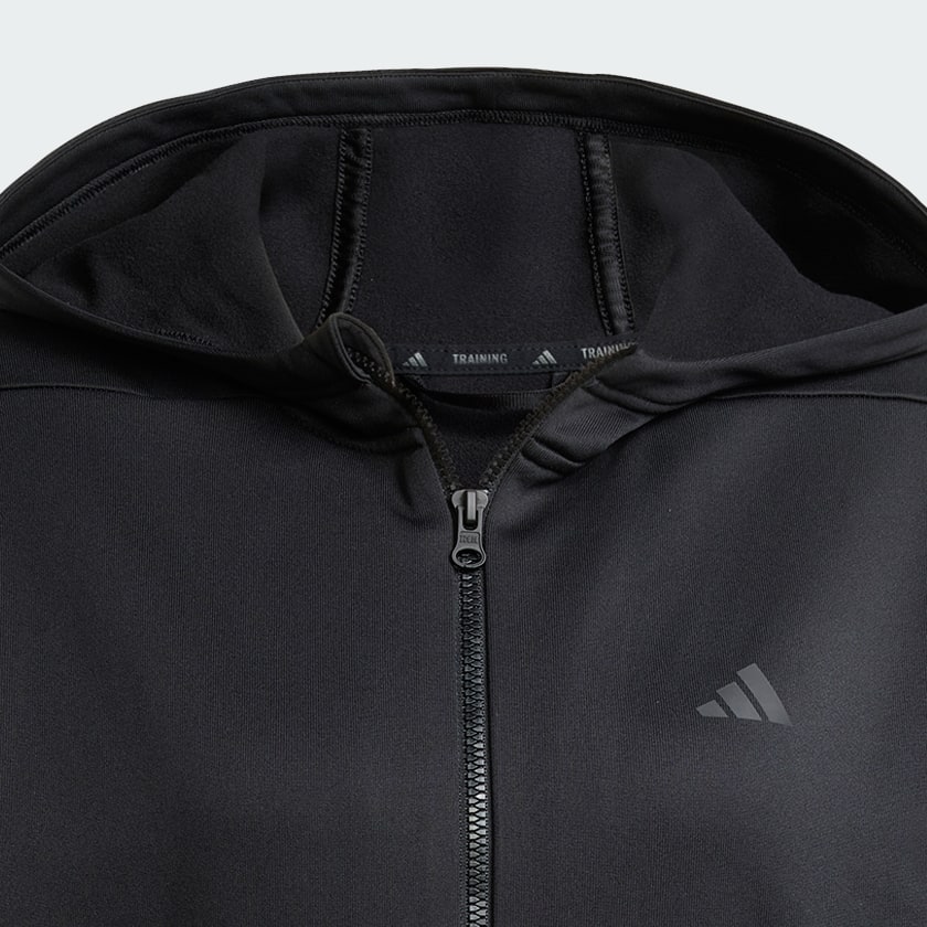 Black Game & Go Full-Zip Hoodie