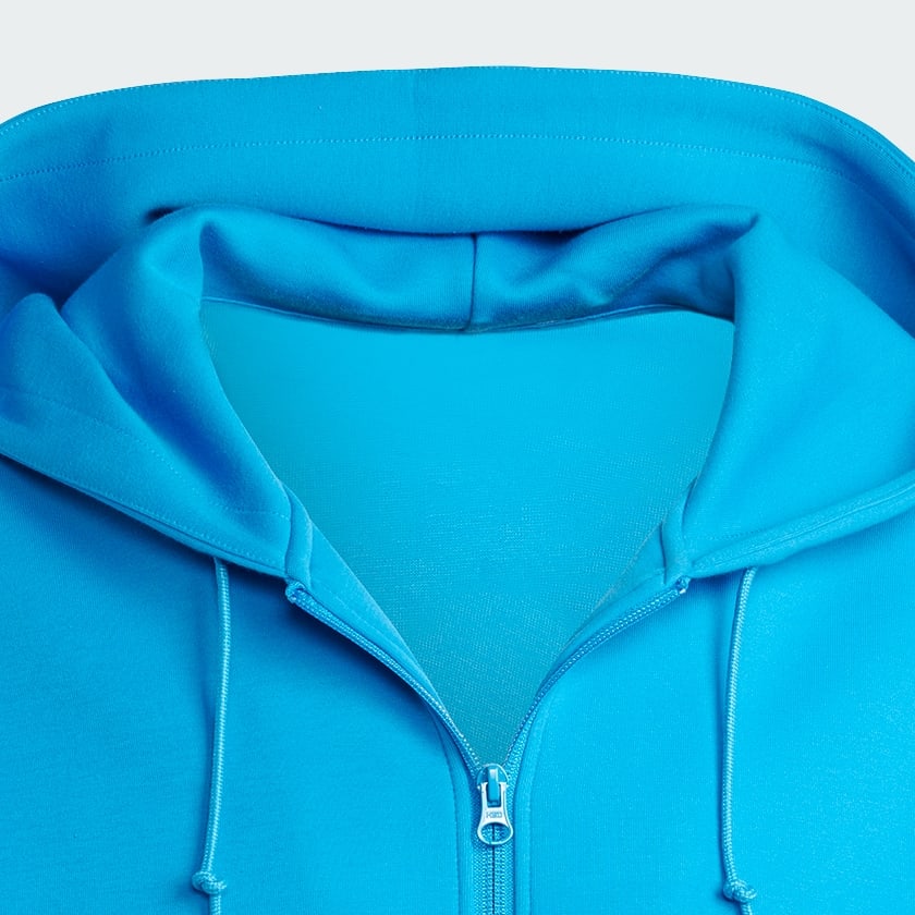 Azul Buzo con Capucha y Cierre Frontal Street Neuclassics