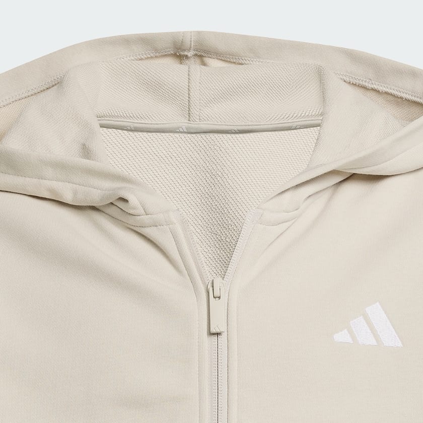 beige Essentials Ritshoodie Kids