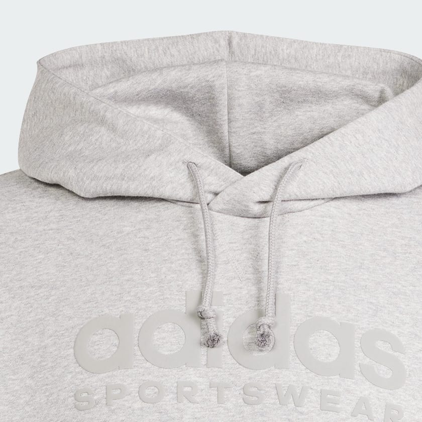 Grey ALL SZN Fleece Graphic Hoodie