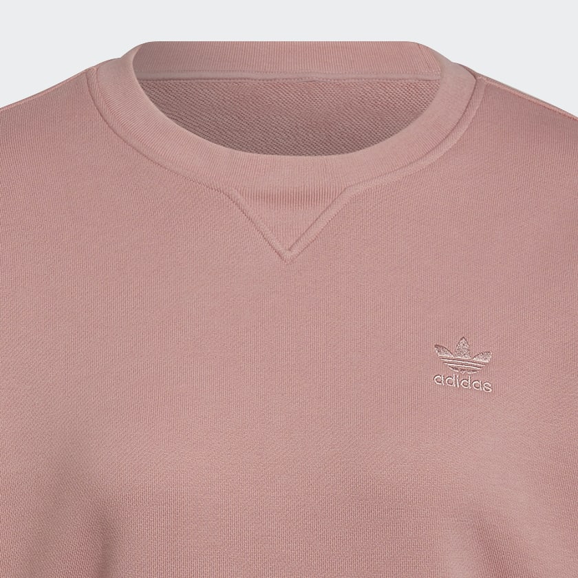 adidas Regular Cropped Sweater Pink adidas Philippines