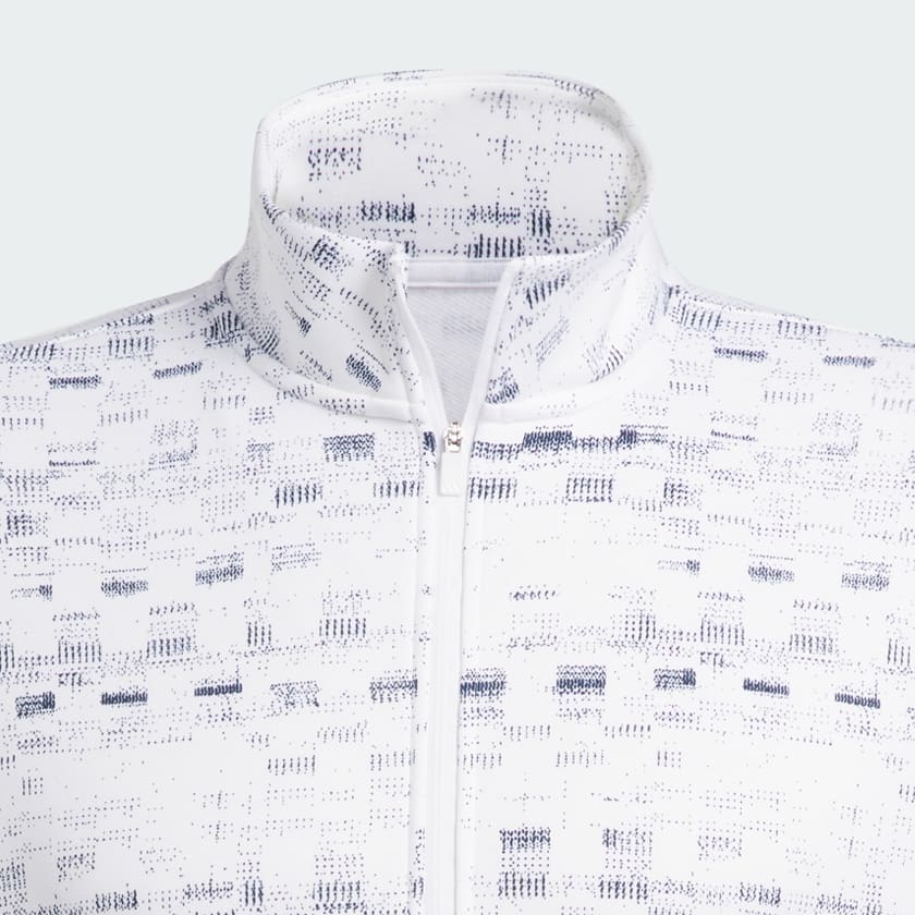 Blanco Sudadera Core Printed Quarter Zip