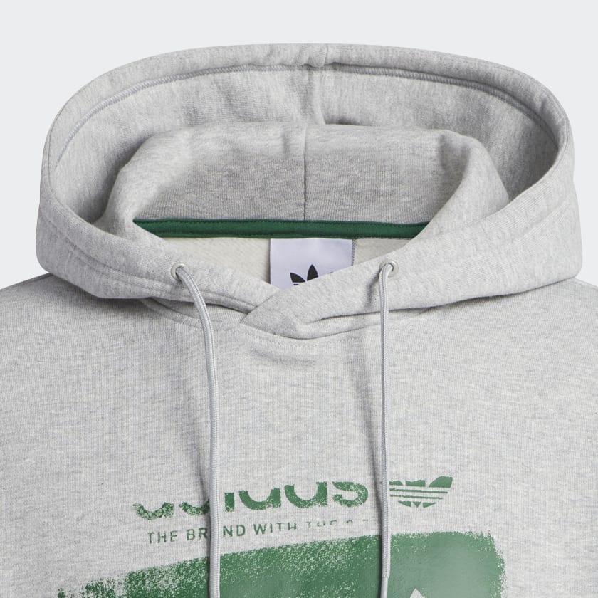 adidas Stamped 4.0 Hoodie - Grey | Men's Skateboarding | adidas US