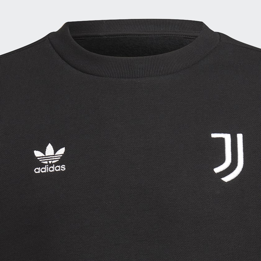 Erradicar una taza de bancarrota Sudadera cuello redondo Essentials Trefoil Juventus - Negro adidas | adidas  España