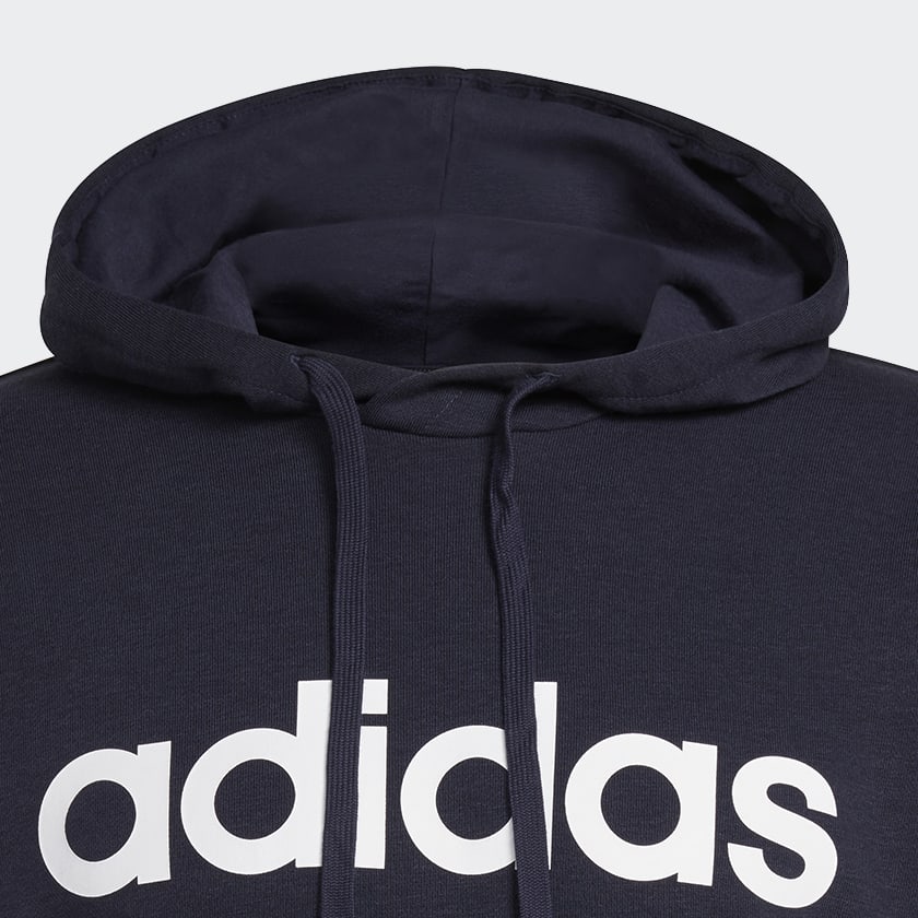 Adidas linear logo hoodie store