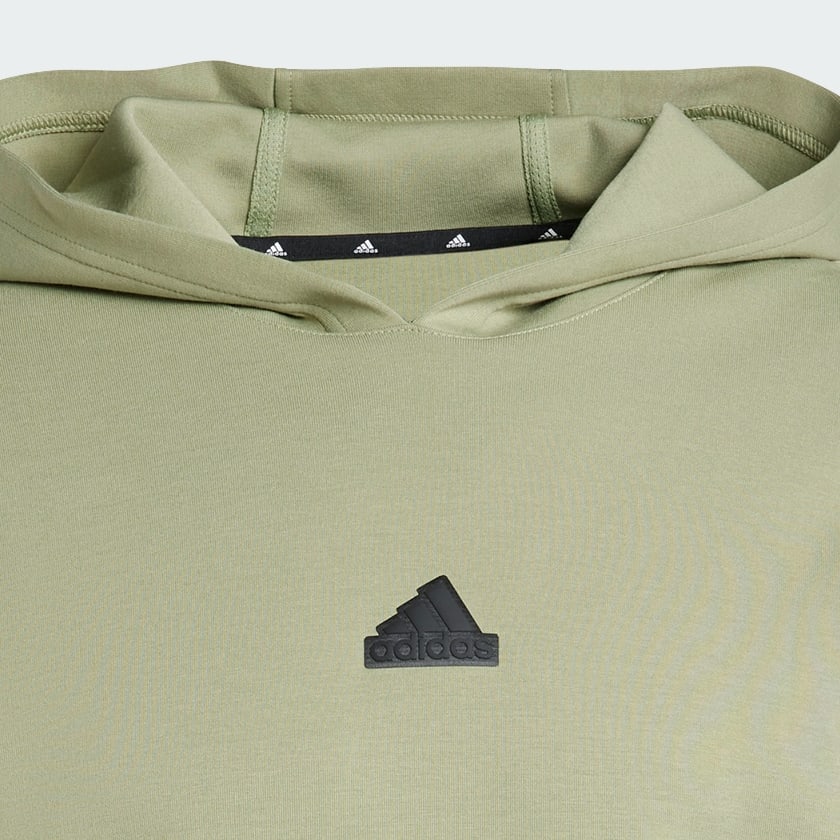 Verde Camisola com Capuz 3-Stripes Future Icons