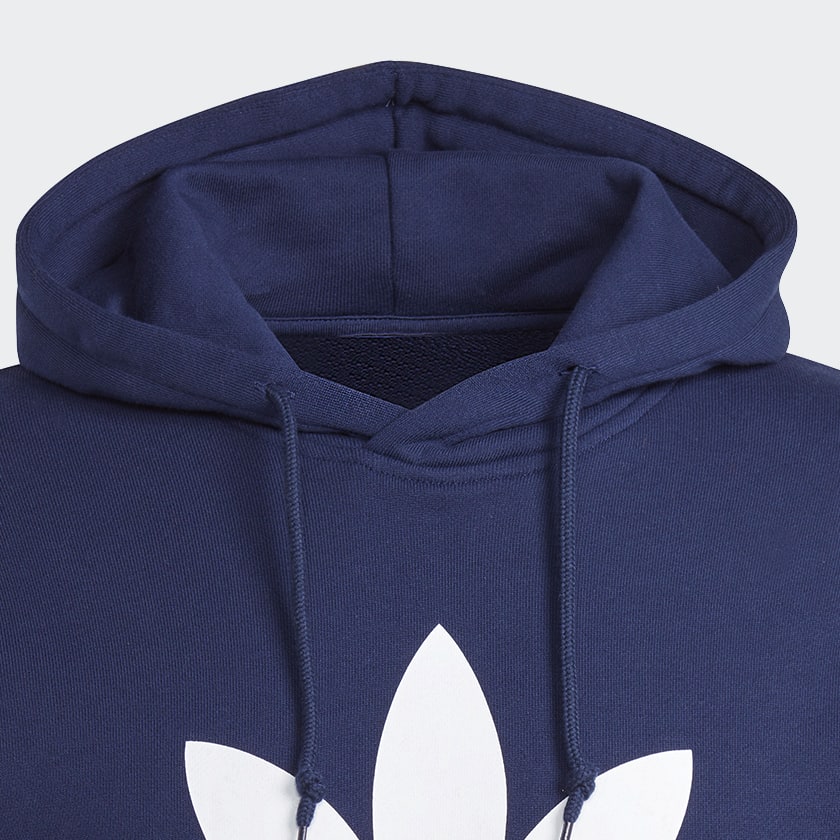 Bleu Sweat-shirt à capuche Adicolor Classics Trèfle