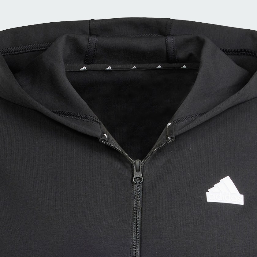 Black Future Icons Badge of Sport Full Zip Hoodie