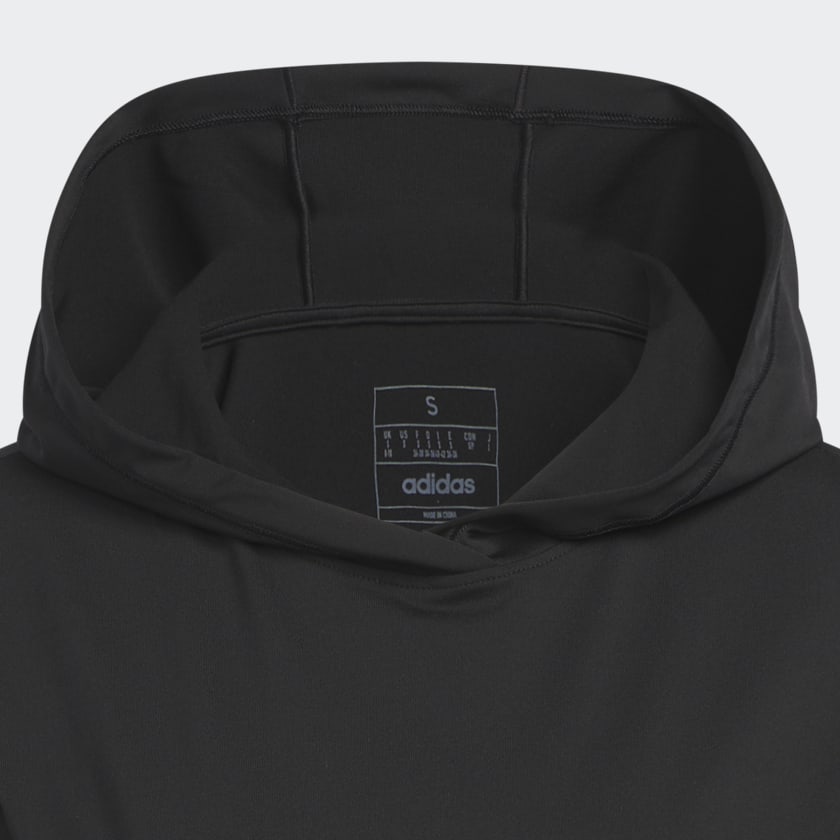 Black Performance Golf Hoodie
