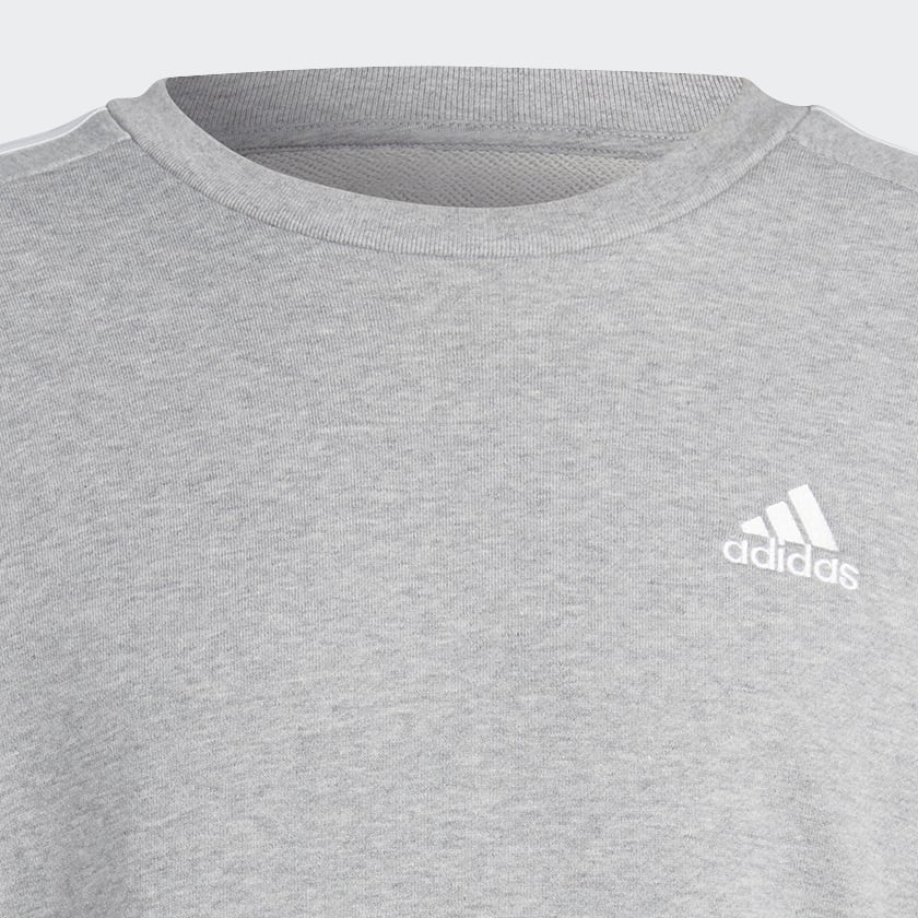 Plomo Polera Essentials 3 Tiras Felpa Francesa