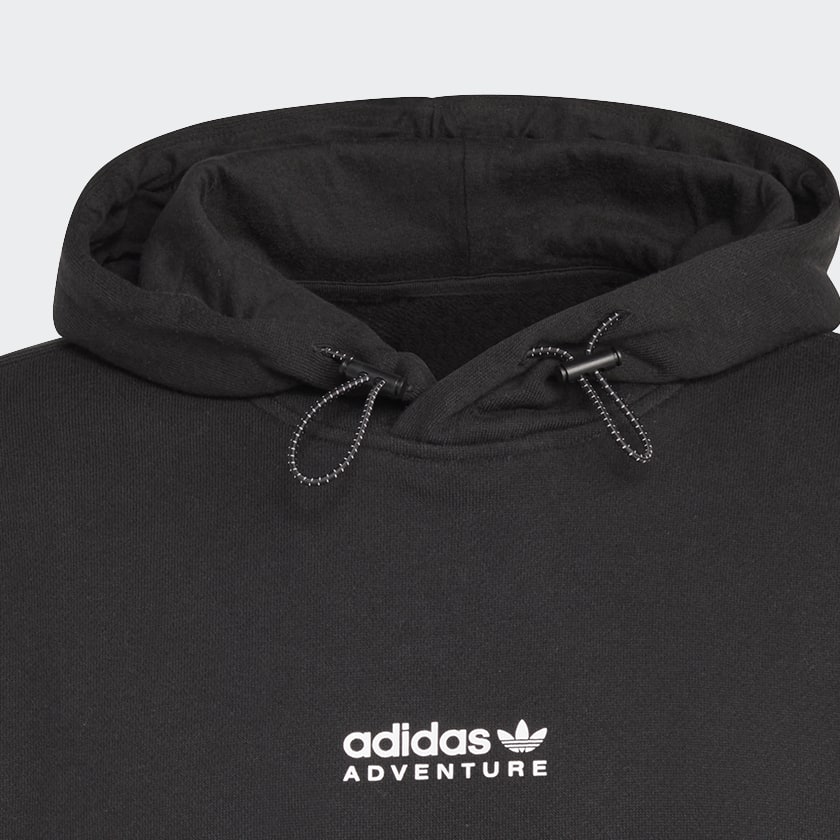 Sort adidas Adventure hættetrøje