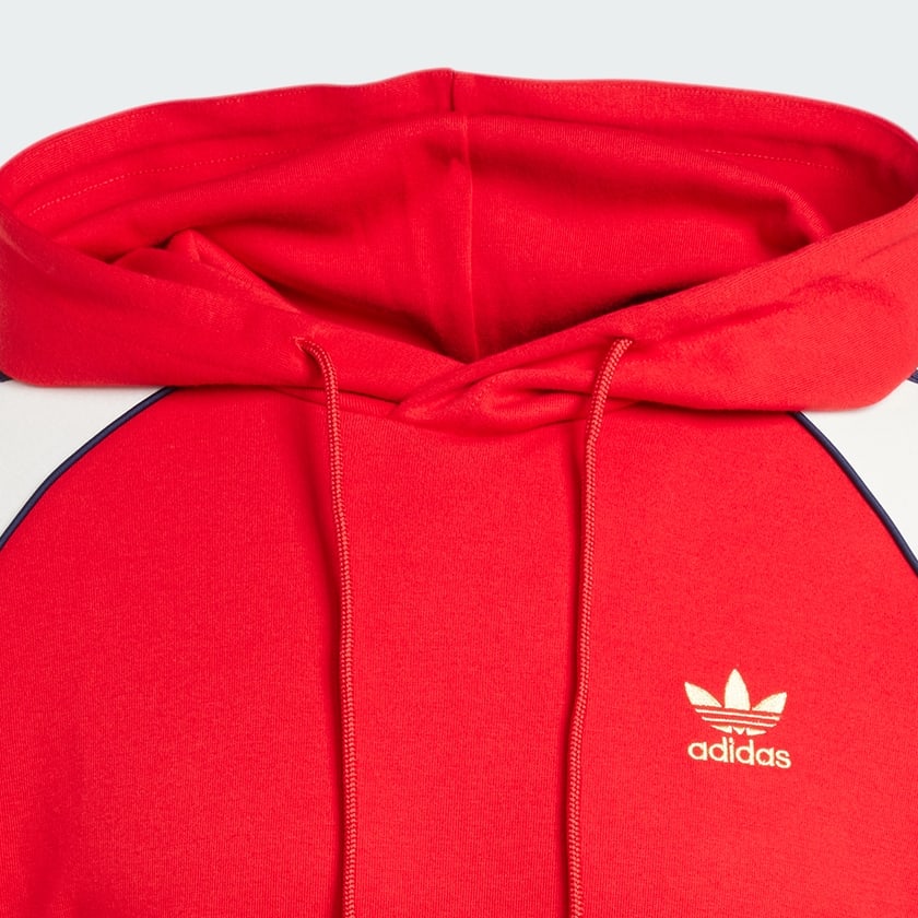 Red Colorblocked SST Hoodie