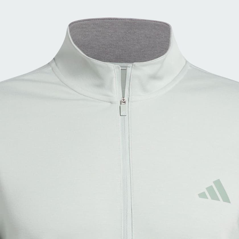 Grey Elevated 1/4-Zip Pullover