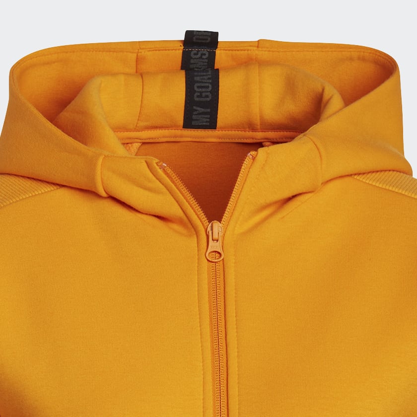 Arancione Felpa con cappuccio adidas Sportswear Mission Victory Full-Zip
