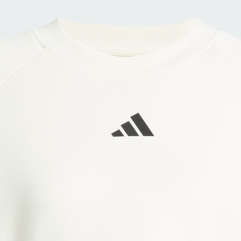 White Stadium 3-Stripes Crewneck 스웨트셔츠