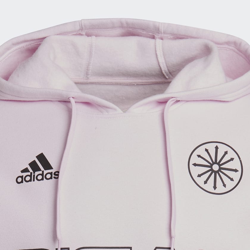 Rosa Camisola com Capuz Paris