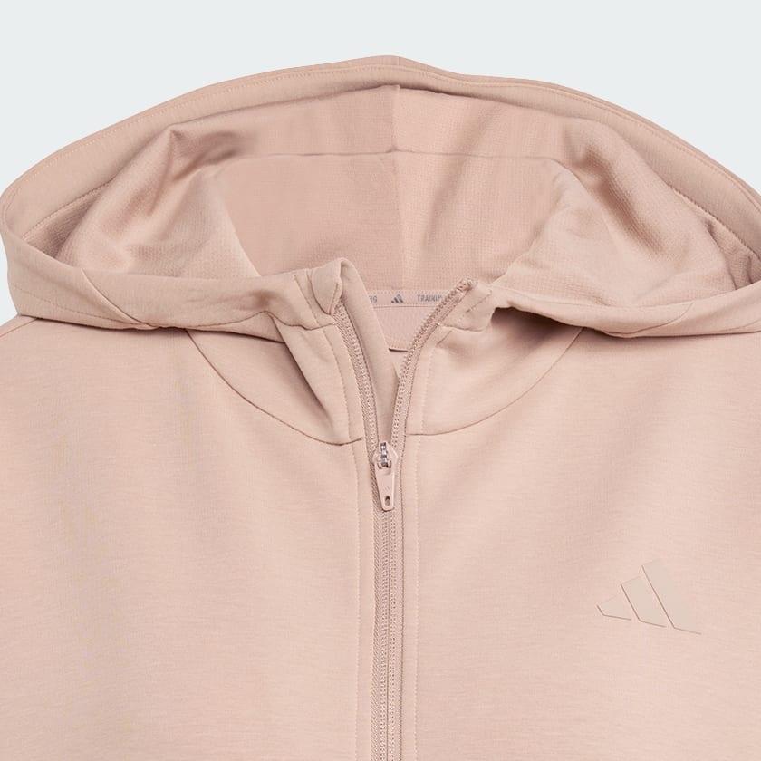 Brown Designed 4 Training Full-Zip Hooded Sweatshirt