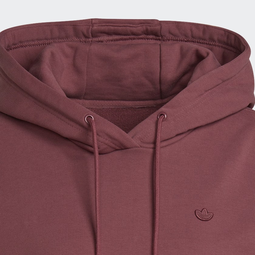 Bordowy Adicolor Oversize Hoodie