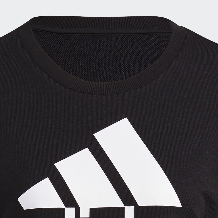 adidas Essentials Relaxed Logo Sweatshirt Black Free Shipping with adiClub adidas US