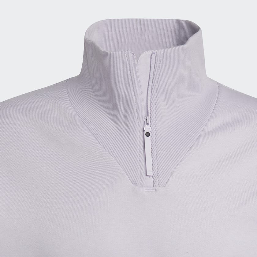 Purple 1/4 Zip Sweatshirt