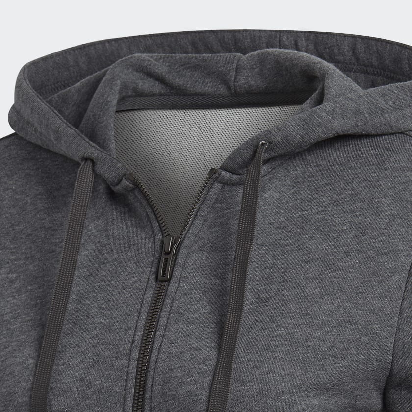 Grey full zip hoodie hot sale