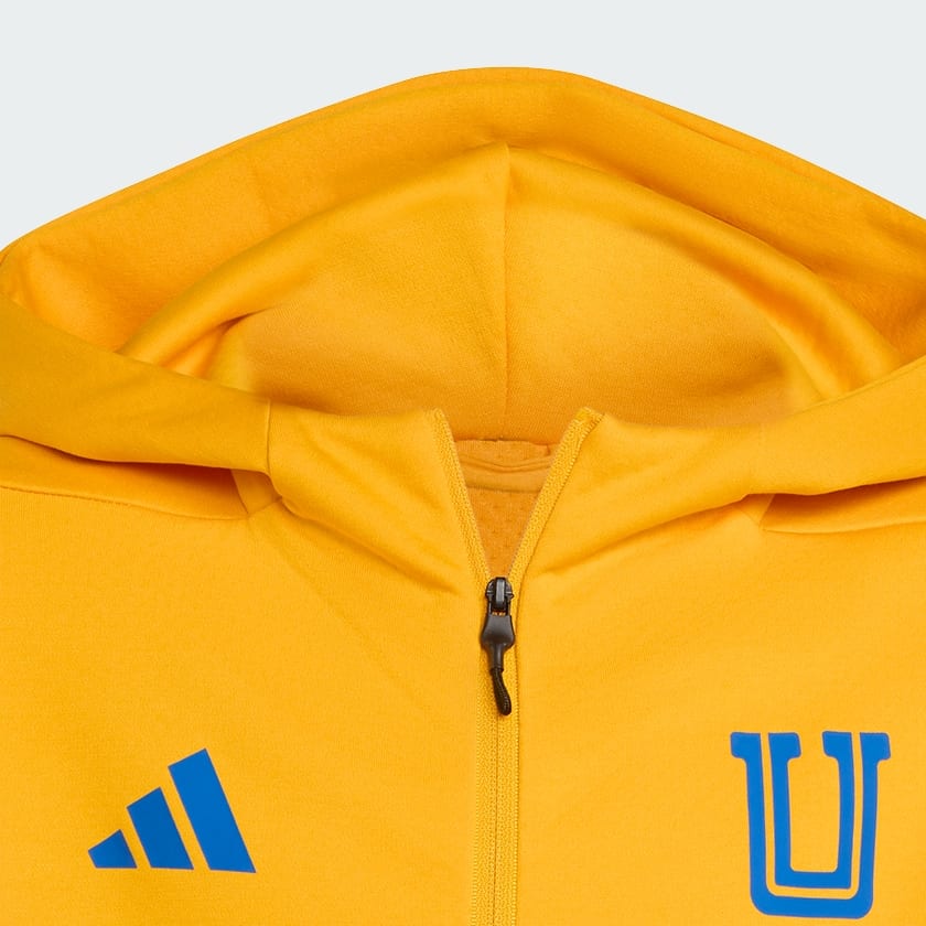 Amarillo Chamarra de Himno Niños Z.N.E Tigres UANL