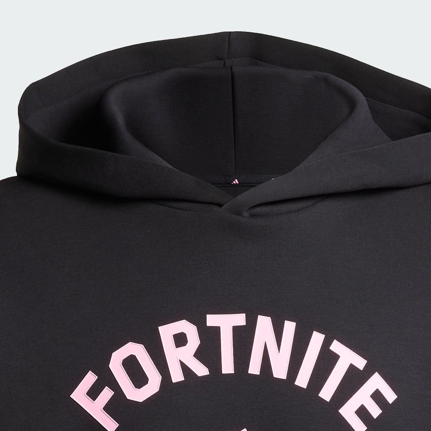 สีดำ เสื้อฮู้ด adidas x Fortnite Future Icons Small Logo