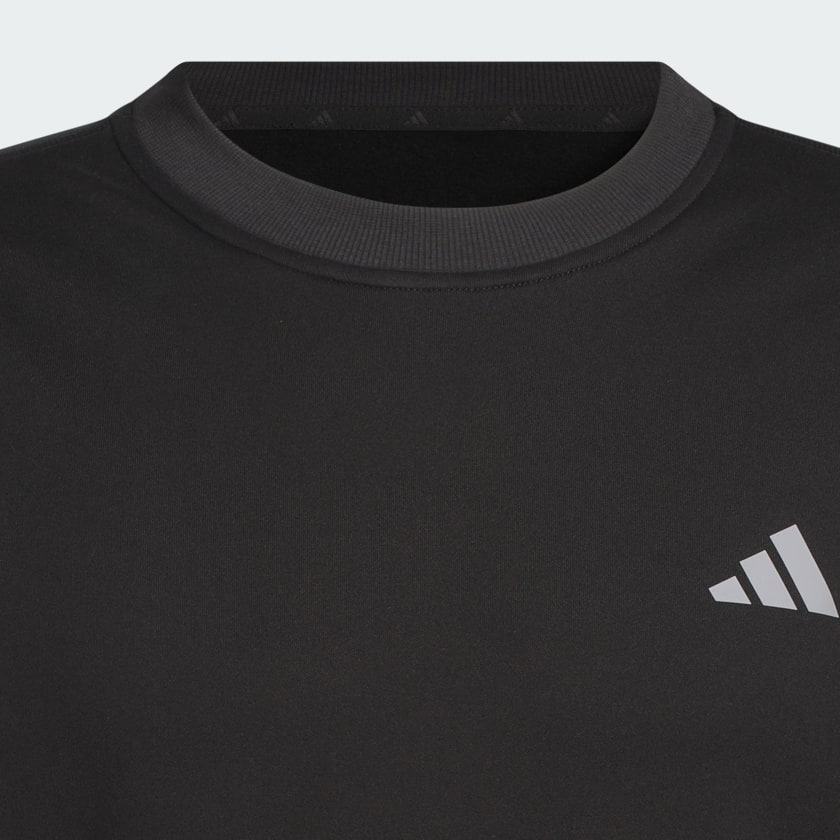 Czerń BLUZA Z OKRĄGŁYM DEKOLTEM ULTIMATE365 CLIMAWARM