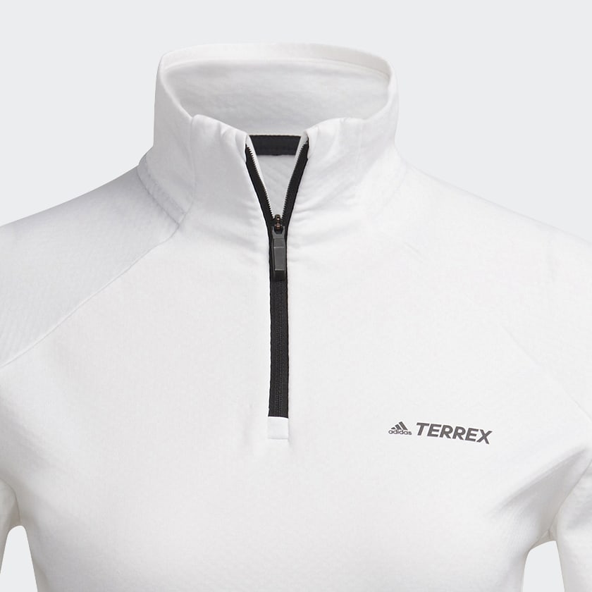 Branco Camisola Meio Fecho Fleece Everyhike TERREX
