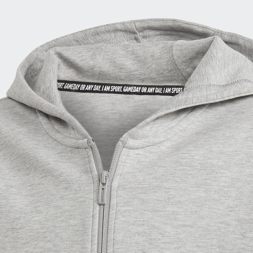 Γκρι Must Haves 3-Stripes Hoodie