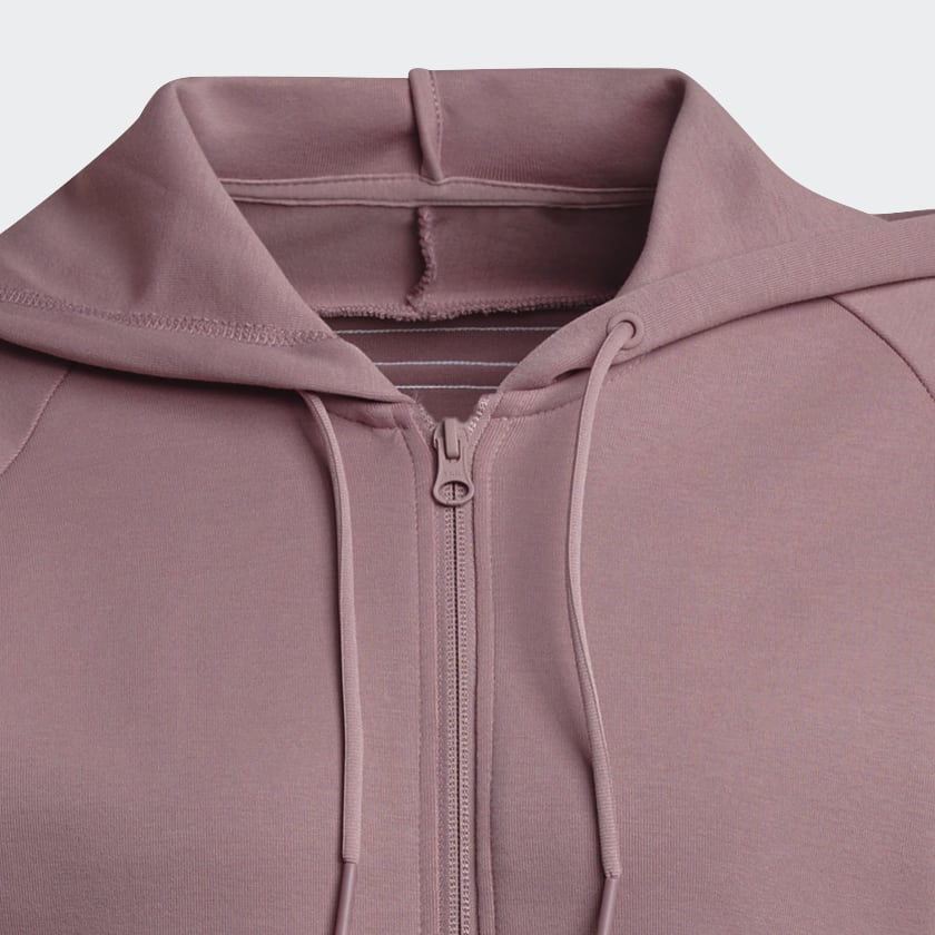 adidas Future Icons 3-Stripes Hooded Track Top - Purple