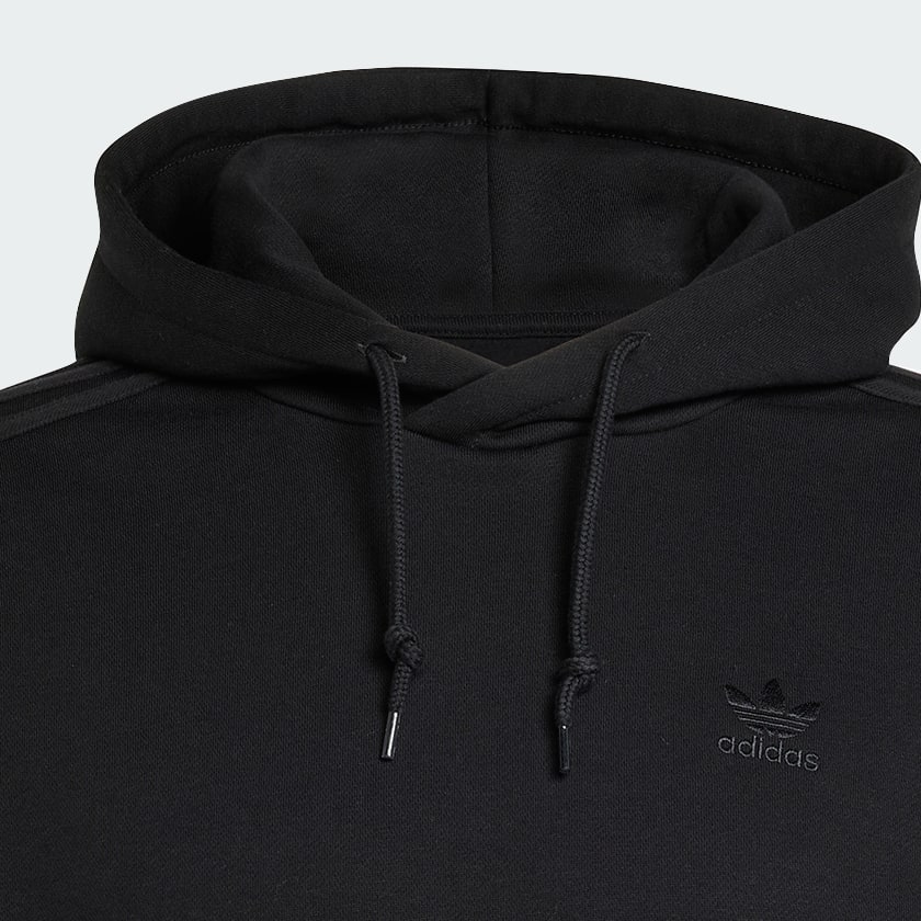 Black Adicolor Baggy Fit Hoodie