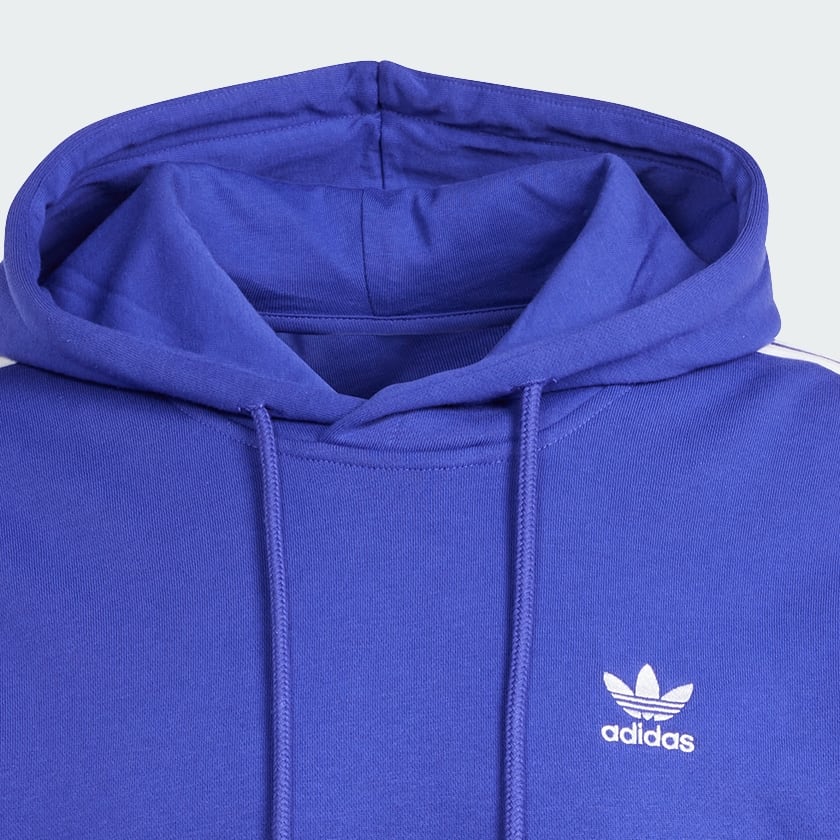 Violet Sweat-shirt à capuche à 3 bandes Adicolor Classics