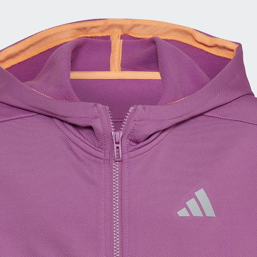 Violeta Chaqueta con capucha COLD.RDY Sport Icons Training Loose