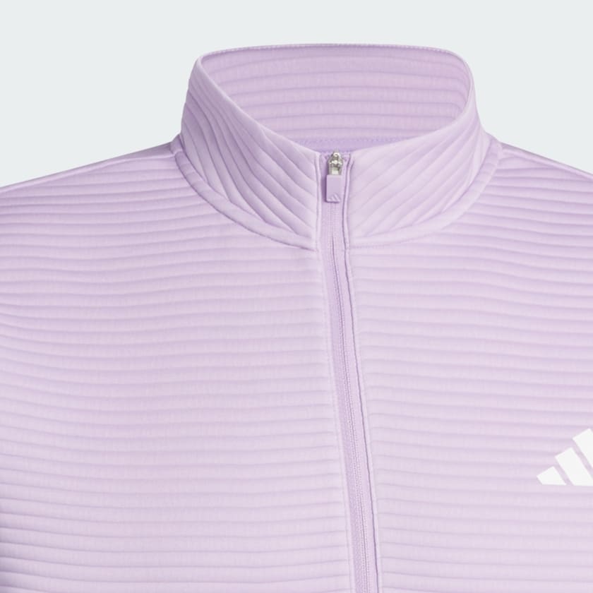 Purple Ultimate365 Dwr Textured Quarter Zip Pullover