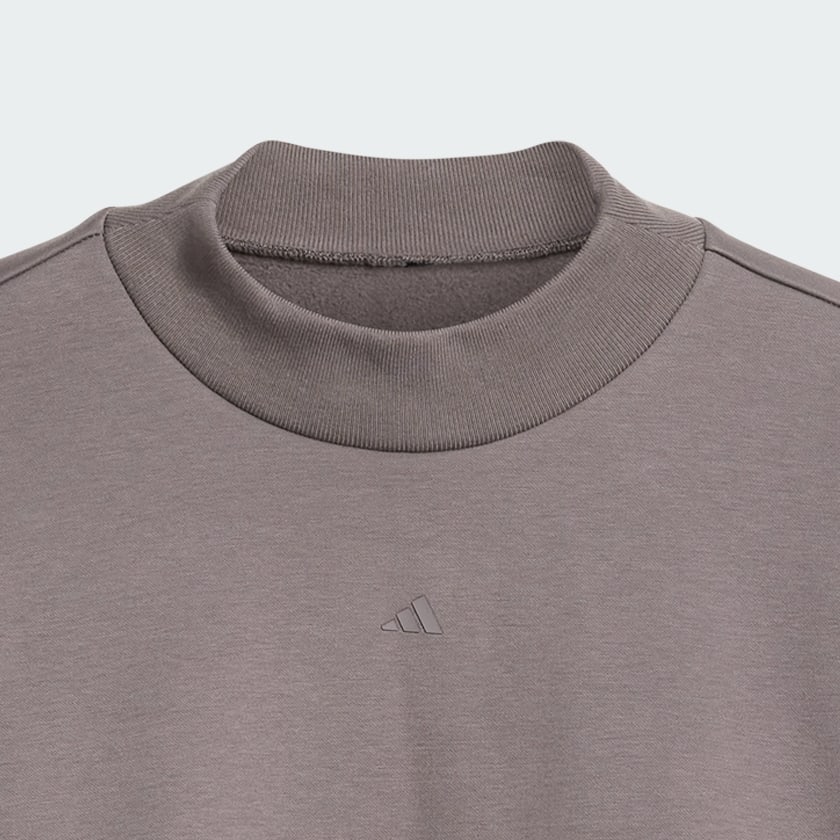 Marrone Felpa adidas Basketball Crew