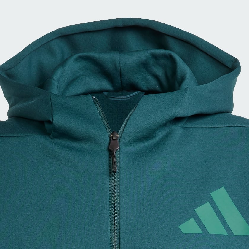 Verde Hoodie de cierre frontal adidas Z.N.E.