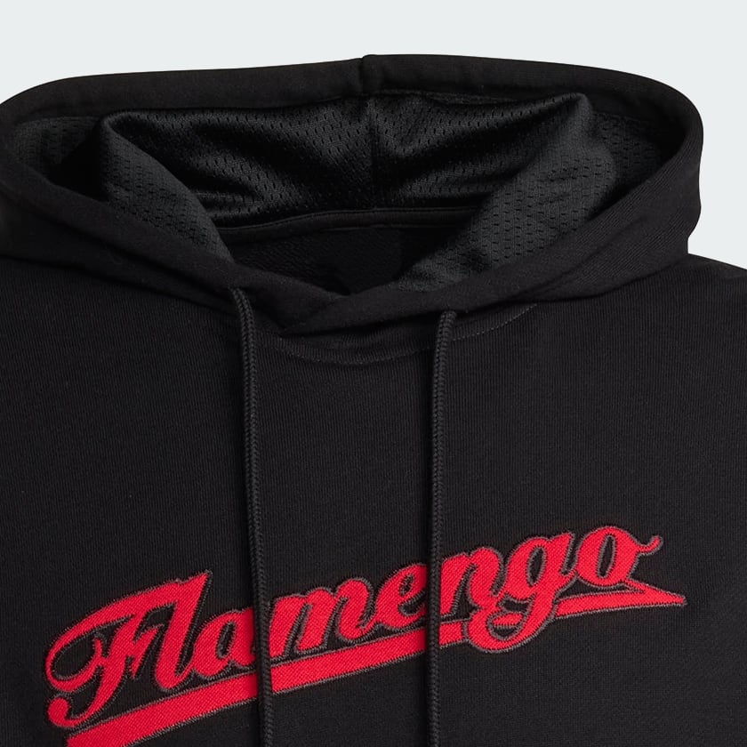 Preto Blusa Capuz CR Flamengo US Pack