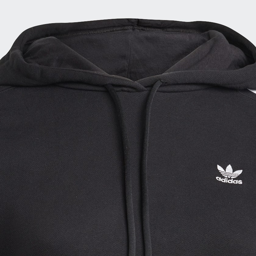 adidas Adicolor Classics Cropped Hoodie Plus Size Black Free Shipping with adiClub adidas Canada