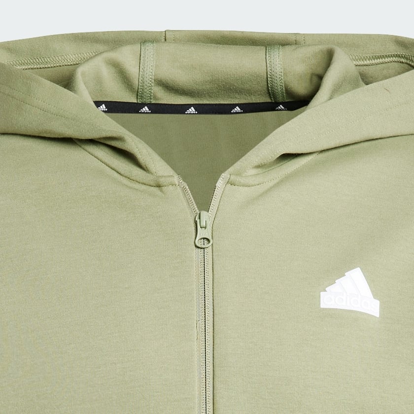 mau-xanh-la Áo Hoodie Khóa Kéo Dọc Thân Badge of Sport Future Icons