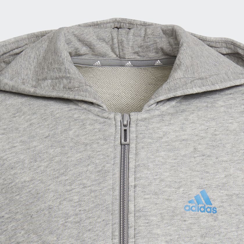 Gris Sudadera con Gorro Essentials