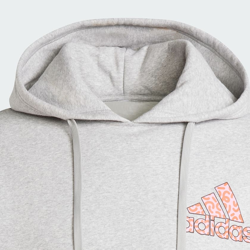 adidas Berlin Bear Hoodie Gender Neutral Grey adidas UK