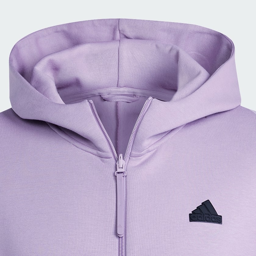 Roxo Jaqueta com Capuz Zíper Z.N.E. Premium