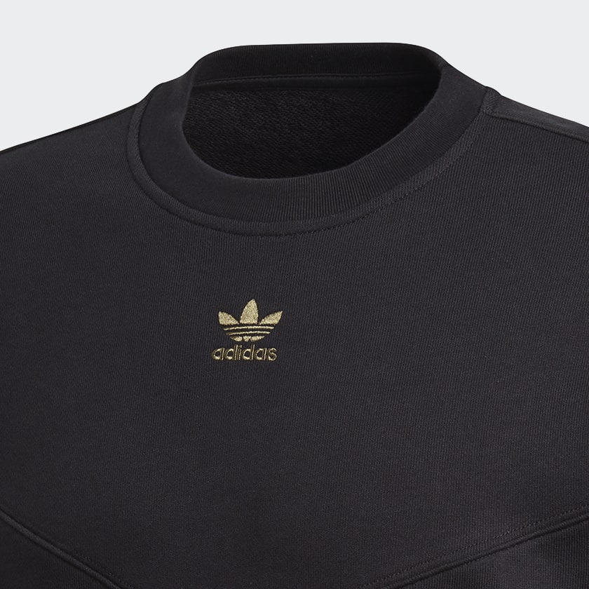 adidas Camouflage Crew Sweatshirt Black adidas Thailand