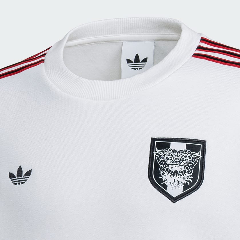 White 26 축구 팬웨어 스웨트셔츠