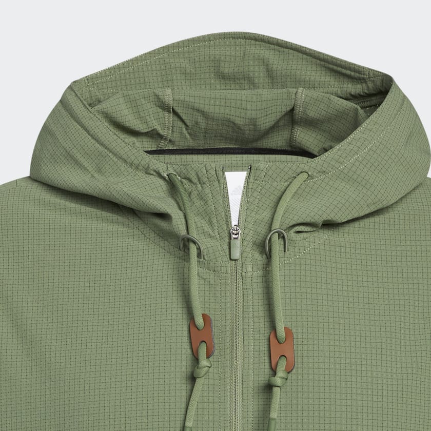 Green Adicross Half-Zip Pullover Anorak